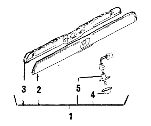 License Lamps for 1984 Subaru DL #0