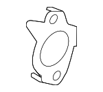 LR075627 - Emission System: Egr Pipe Gasket for Land Rover: Discovery, Range Rover, Range Rover Sport Image