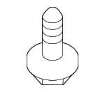 9A700769800 - Body: Front Cover Screw for Porsche Image