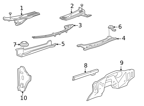 Cowl for 2005 Ford F-150 #2