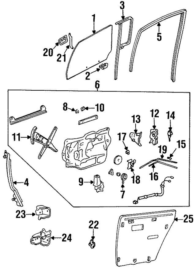 16619643 - Body: Handle, Outside for GM Image