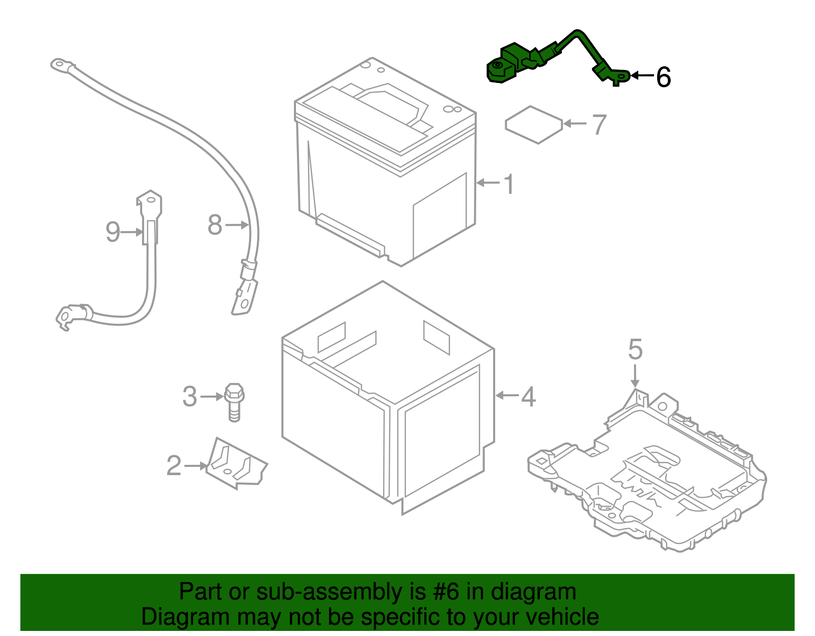 37180-1W510 - Sensor 2015-2017 Kia Rio | Kia.Parts Store