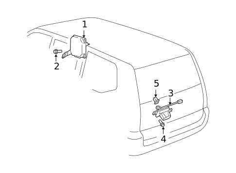 Electrical Components for 2006 Lexus GX470 #0