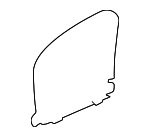 GJA2448ABLEG - Body: Speaker Grille for Jaguar Image