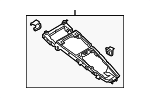 99155326301 - Body: Support Bracket for Porsche: 718 Boxster, 718 Cayman, 718 Spyder, 911, Boxster, Cayman Image