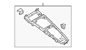 99155326301 - Body: Support Bracket for Porsche Image