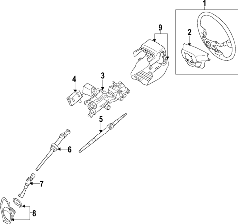 Steering Wheel for 2013 Lexus IS250 #0