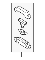 51477031350 - Body: Lock Pin for BMW: Z8 Image