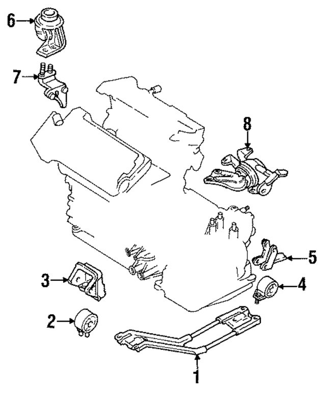 EA0339100B - : Trans Mount for Mazda Image