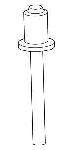 9432552 - Body: Bumper Cover Rivet for GM Image