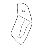 K2B156611 - Body: Lock Bracket for Kia: Rio, Sedona, Spectra Image