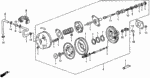 46512SB2000 - Chassis: PIN, PEDAL for Honda Image