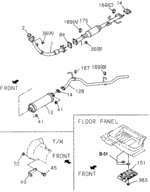 8970637232 - Electrical/Exhaust/Heater/Fuel: MUFFLER ASSY., EX. for Honda Image