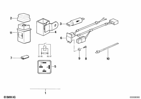 Cable Harness for 1987 BMW-Motorrad R 80 #0