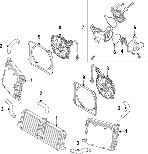Water Pump for 2008 Audi R8 #2
