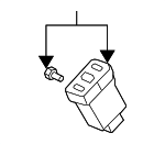35830SHJA11 - Body: Sunroof Switch for Honda: Odyssey Image