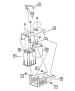 52110237AC - Emission Systems: Vapor Canister Pass Thru Hose for Mopar Image