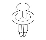 B45A56146A - Exhaust: Front Shield Fastener for Mazda Image