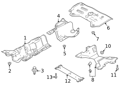 Heat Shields for 2022 Mazda CX-30 #0