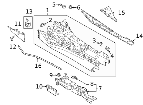 Console for 2025 Audi RS6 Avant #0