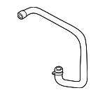 MNC8236AB - : Outlet Hose for Jaguar: Vanden Plas, XJ8, XJR Image