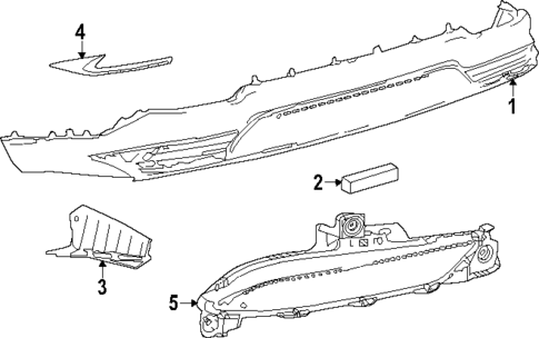 Bumper & Components - Rear for 2025 Lexus NX350h #1