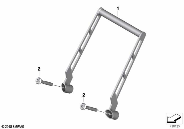 7129907398 - Audio, Navigation, Information Systems: Fillister-Head Screw - M6X40-8.8-ZNNIV for BMW-Motorrad Image image