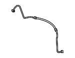 9A157309709 - HVAC: Rear Press Tube for Porsche: Boxster, Cayman Image