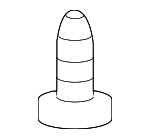 W502660S424 - Body: Retainer Screw for Ford: C-Max, Edge, Explorer, F-250 Super Duty, F-350 Super Duty, F-450 Super Duty, Fiesta, Focus, Fusion, Mustang, Police Interceptor Utility, Police Responder Hybrid, Ranger, SSV Plug-In Hybrid, Transit Connect, Transit-150, Transit-250, Transit-350, Transit-350 HD | Lincoln: Aviator, MKX, MKZ, Nautilus Image