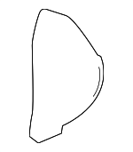 21868028018R73 - Body: End Cap for Mercedes-Benz Image