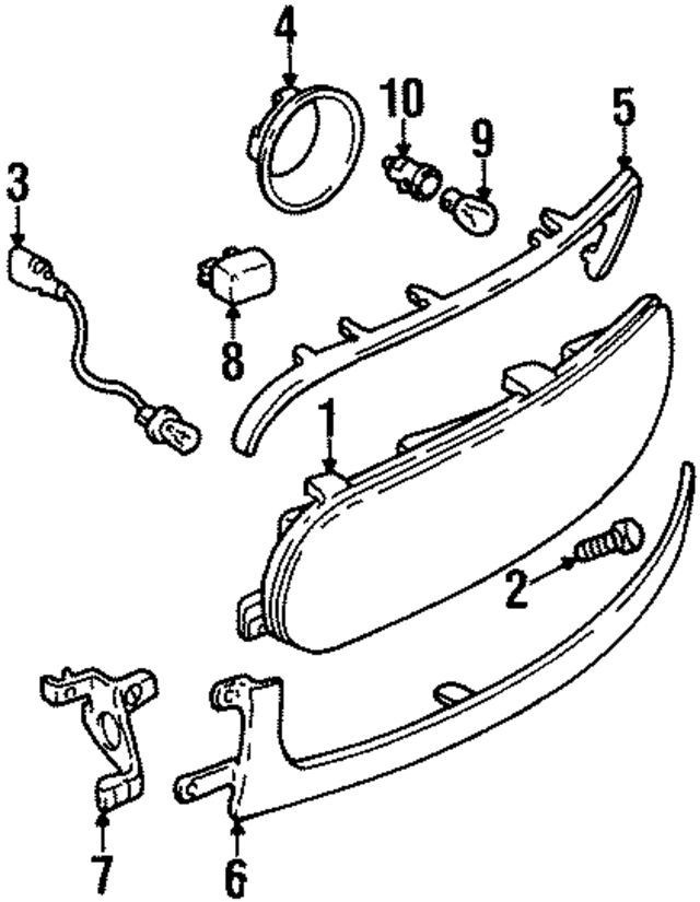 9193423 - : Composite Headlamp for GM Image