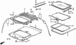 93500050080A - Interior/Bumper: SCREW, PAN (5X8) for Honda Image