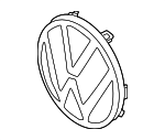 3CN853600EDPJ - Body: Emblem for Volkswagen Image