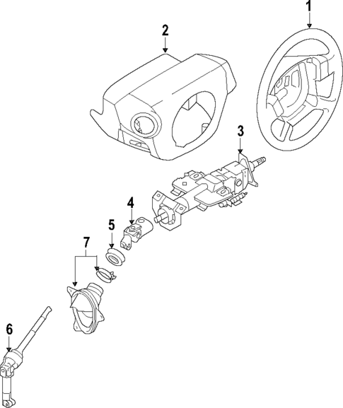 Steering Wheel for 2013 Nissan Altima #1