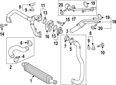 Throttle Body for 2022 Audi A6 allroad #0