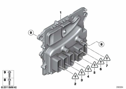 Control Units for 2009 BMW 535iX #0