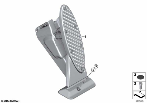 Accelerator Pedal Module for 2024 Mini Countryman SE ALL4 #0