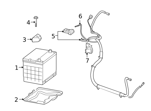 Battery & Related Components for 2015 Chevrolet Impala #2