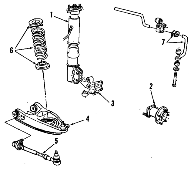 7842318 - : Outer Tie Rod for GM Image