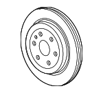 13551486 - Brakes: Rotor for Honda Image