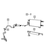 52029083AB - Cooling: Tube Clip for Mopar Image image