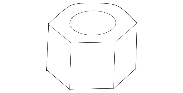 Power Brake Booster Nut - Porsche (N-011-006-36)