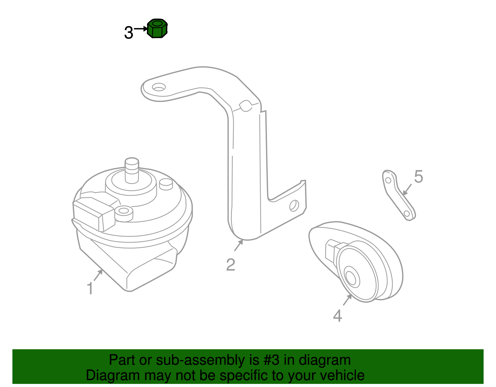 Power Brake Booster Nut - Porsche (N-011-006-36)