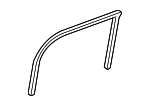 8S4Z6320556B - Body: Run Weather-strip for Ford: Focus Image