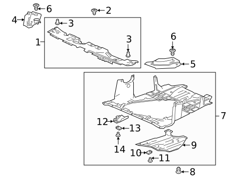 Splash Shields for 2018 Honda Accord #0