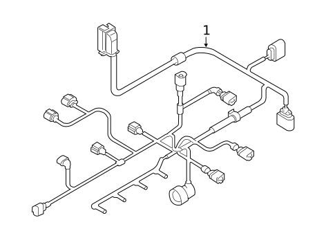 Wiring Harness for 2010 Volkswagen Jetta #0