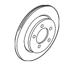 GHT226251 - Brakes: Rotor for Mazda: 6 Image