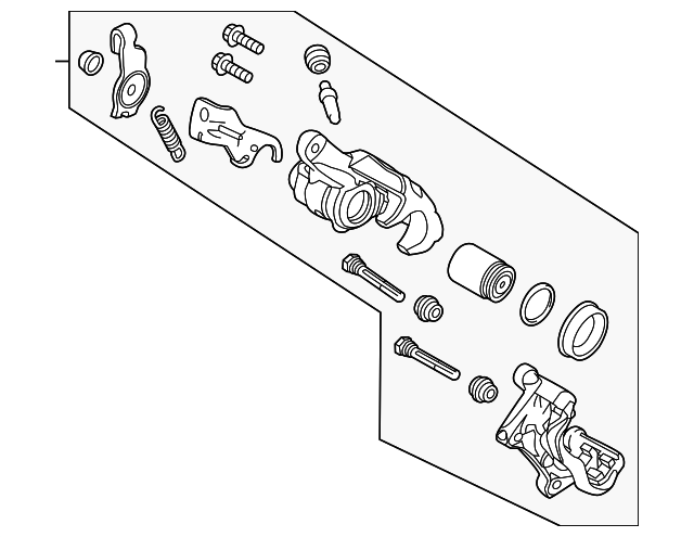 GHY9-26-98ZD - Caliper Assembly - 2014-2017 Mazda 6 | Mazda Swag