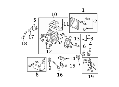 Universal Air Conditioner A/C Condenser For Honda Accord (2008-2012) & Crosstour (2012-2015) – 80110TA0A01