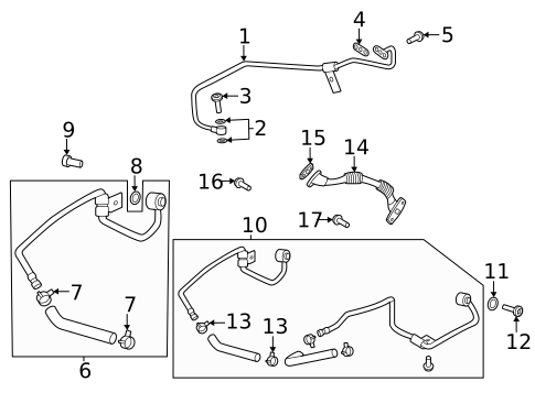 Hoses & Pipes for 2025 Genesis GV70 #0